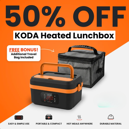Heated Lunchbox - Wireless & Self Heating Lunchbox